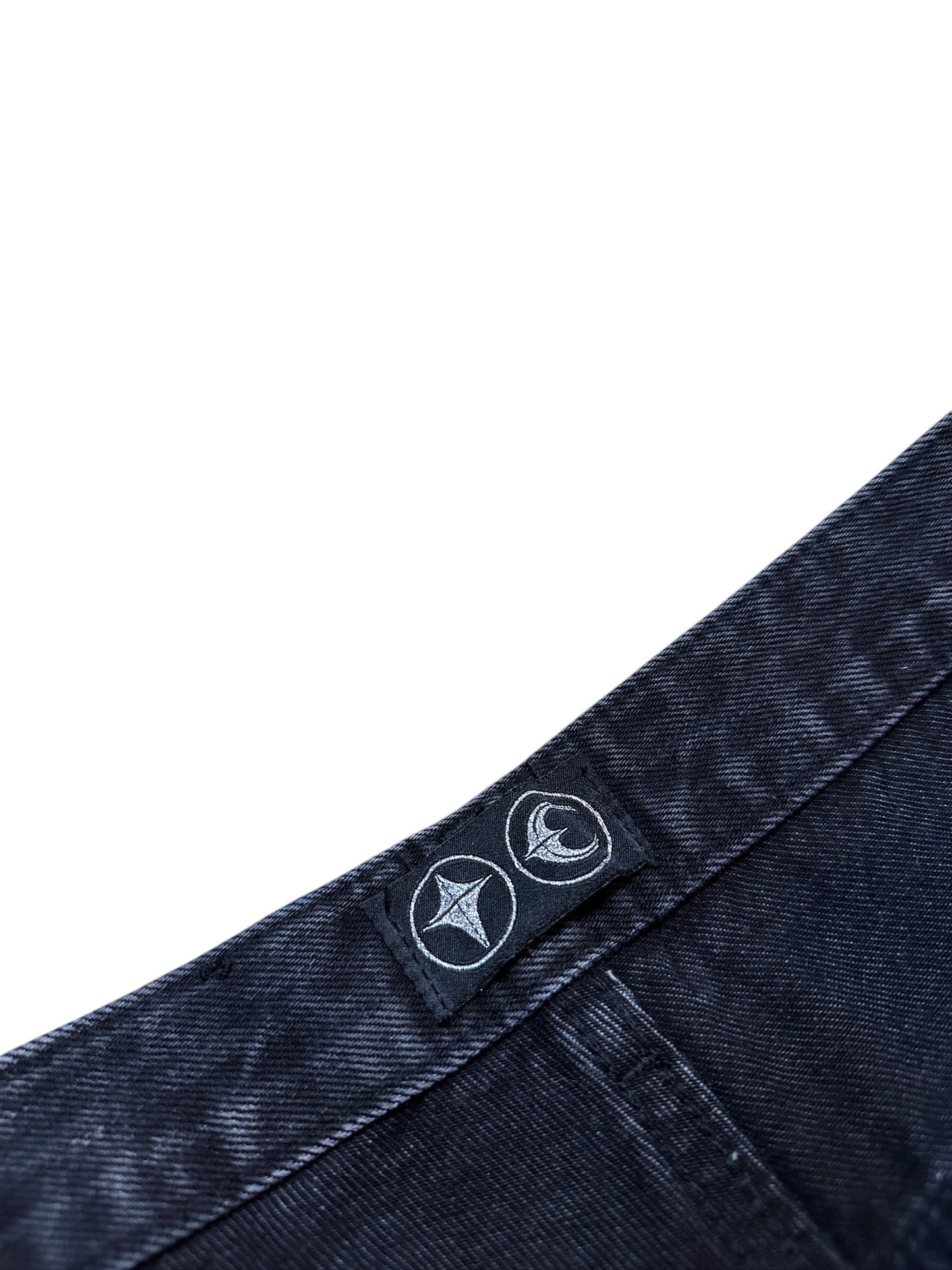 Thug Club Fringe Denim Baggy Jeans Ivory 2023 Collection Gr. 3