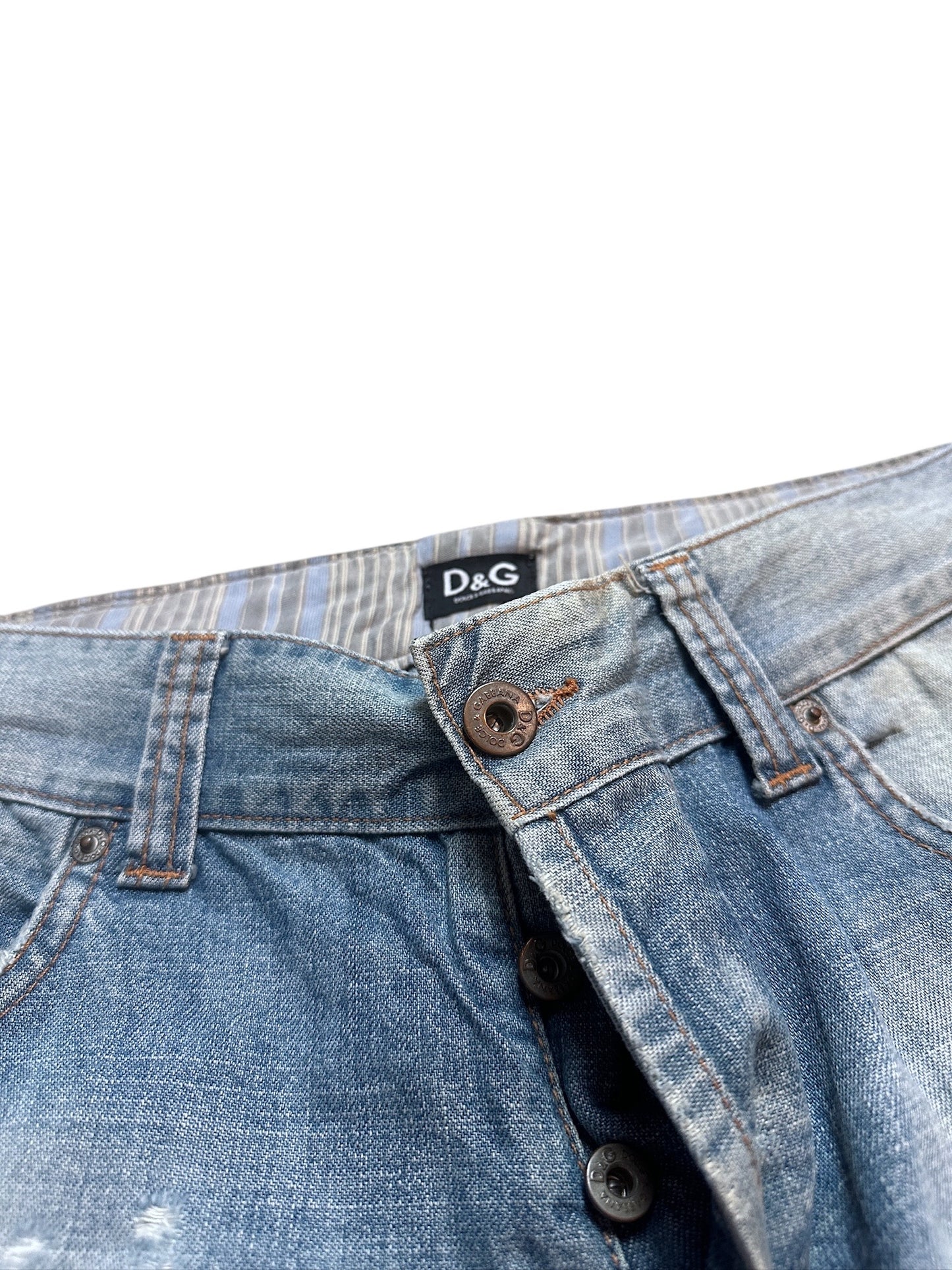Dolce & Gabbana Big Backprint Denim Jeans 34