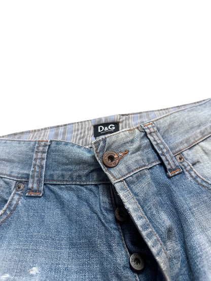 Dolce & Gabbana Big Backprint Denim Jeans 34