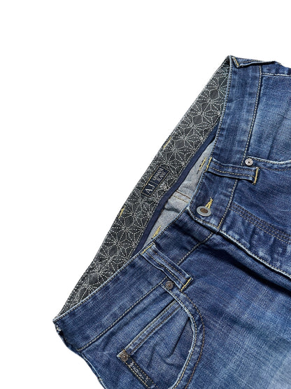 Armani Jeans Baggy Y2K Hose Vintage Denim Größe 33