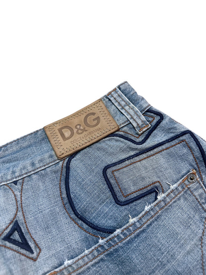 Dolce & Gabbana Big Backprint Denim Jeans 34