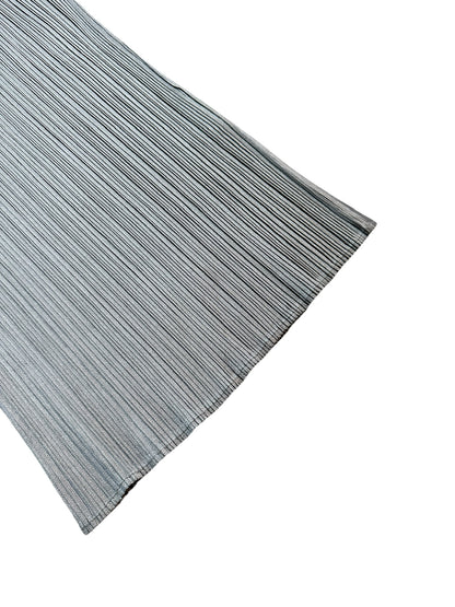 Pleats Please Issey Miyake Pleated Midi Rock Grau Gr. 2