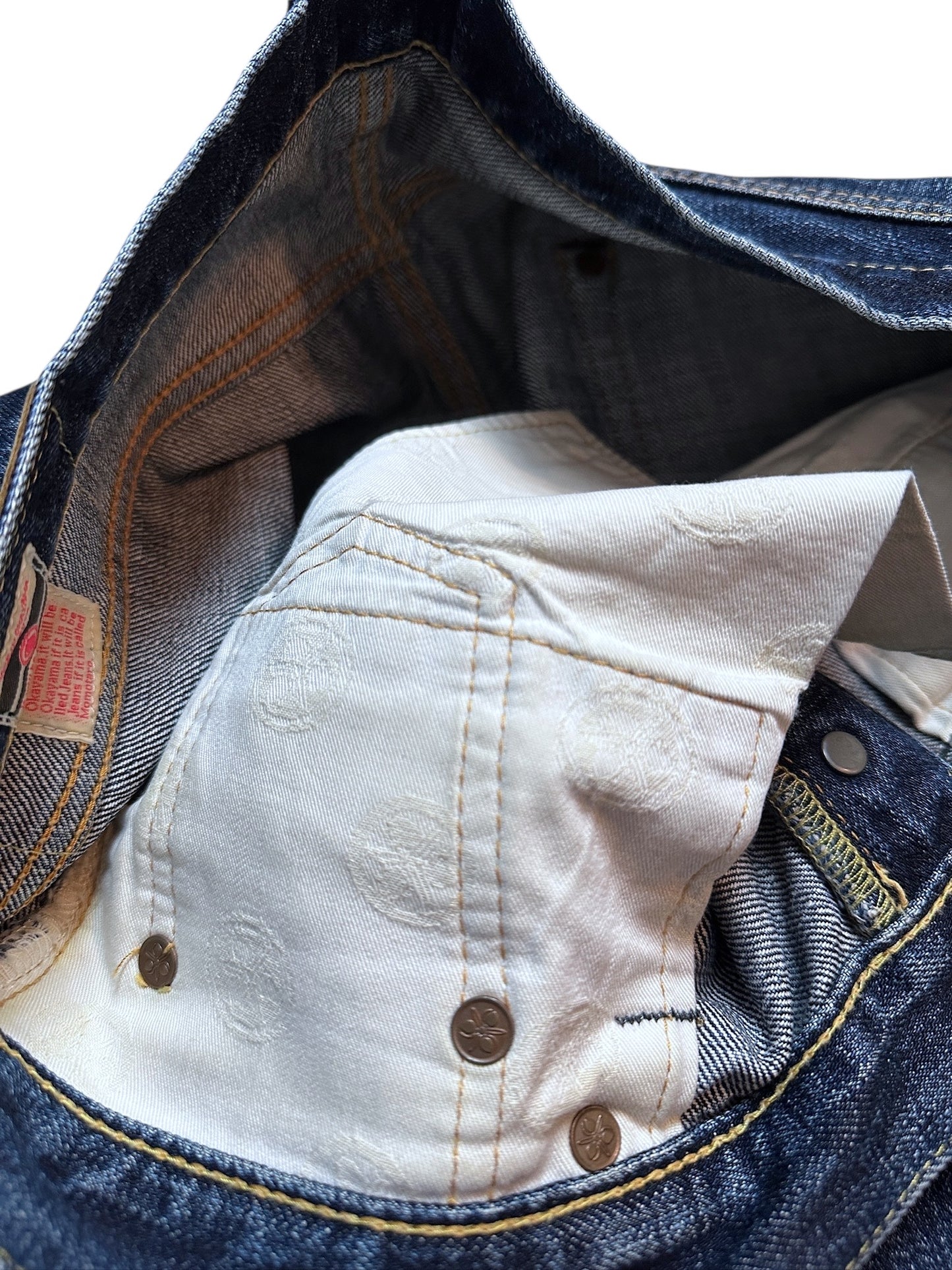 Momotaro Jeans GTB Kamon Custom Selvedge Denim Okayama 33