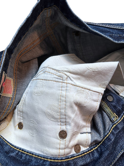 Momotaro Jeans GTB Kamon Custom Selvedge Denim Okayama 33