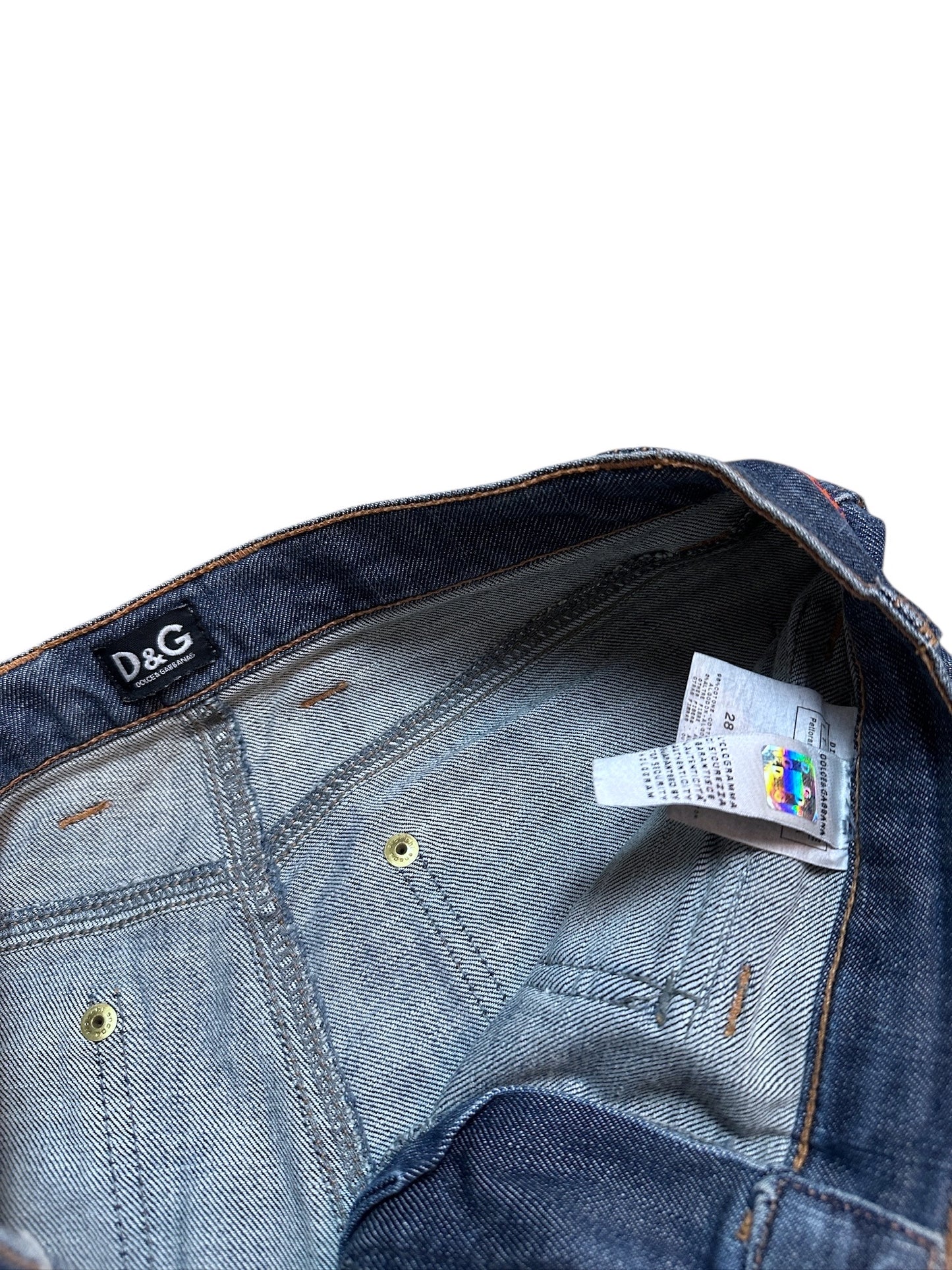 Dolce & Gabbana Jeans Denim Hose Flared 28