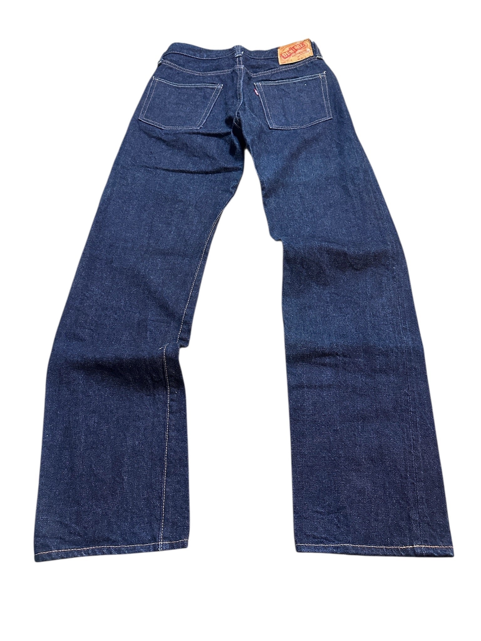 {{Denime Jeans Blau Vintage Raw Denim Japan Selvedge Japanese Denim W29}} vintage fashion.