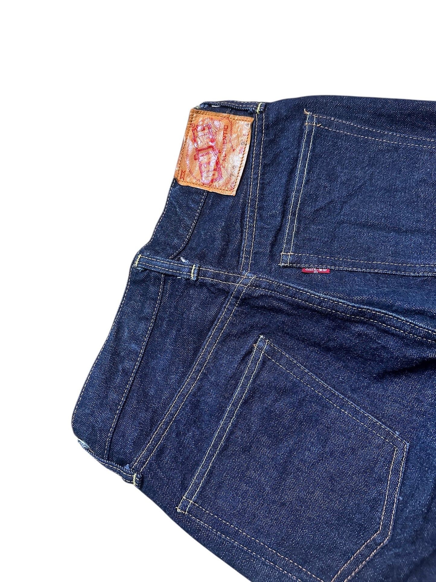 {{Denime Jeans Blau Vintage Raw Denim Japan Selvedge Japanese Denim W29}} vintage fashion.