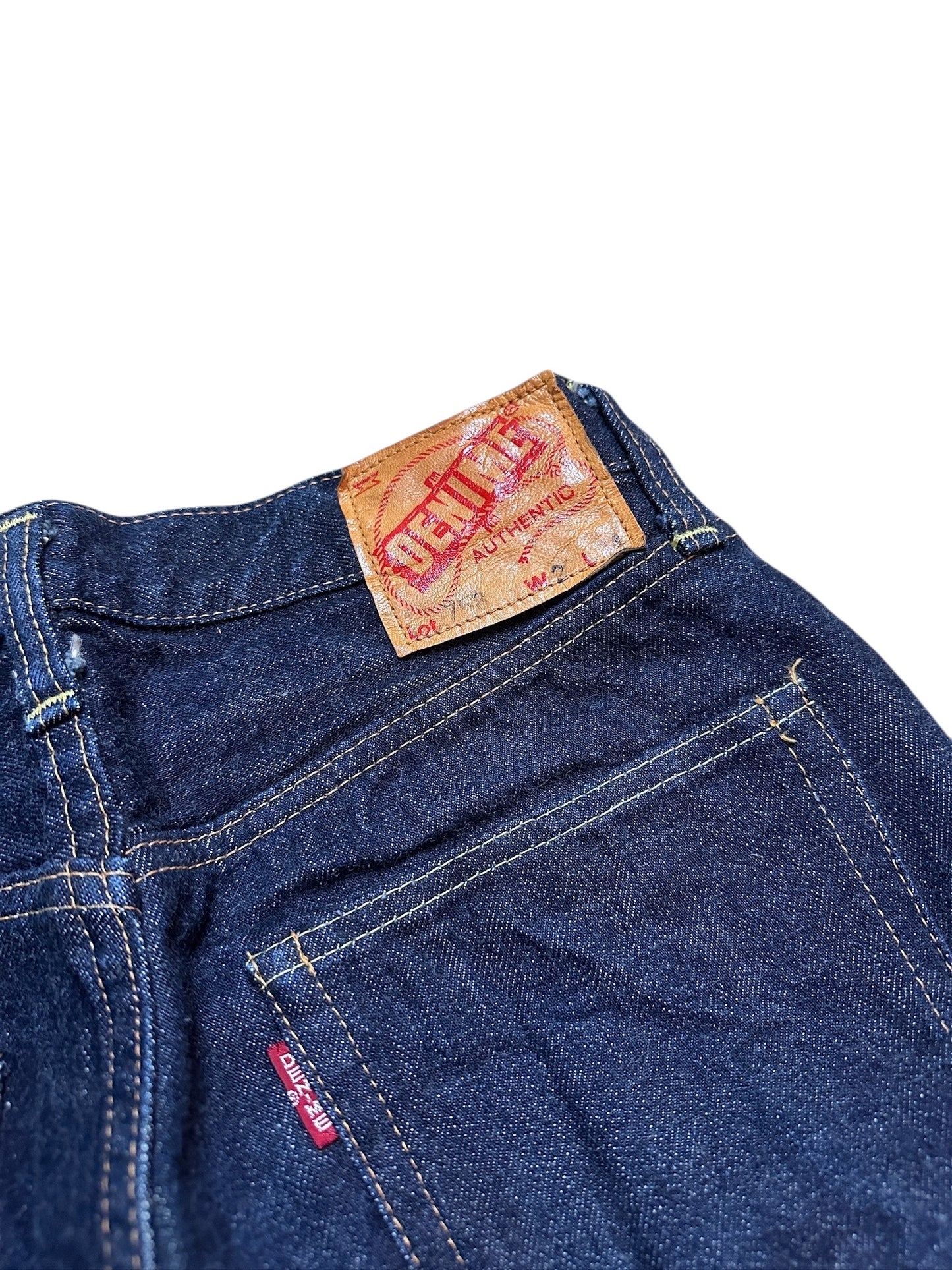 {{Denime Jeans Blau Vintage Raw Denim Japan Selvedge Japanese Denim W29}} vintage fashion.