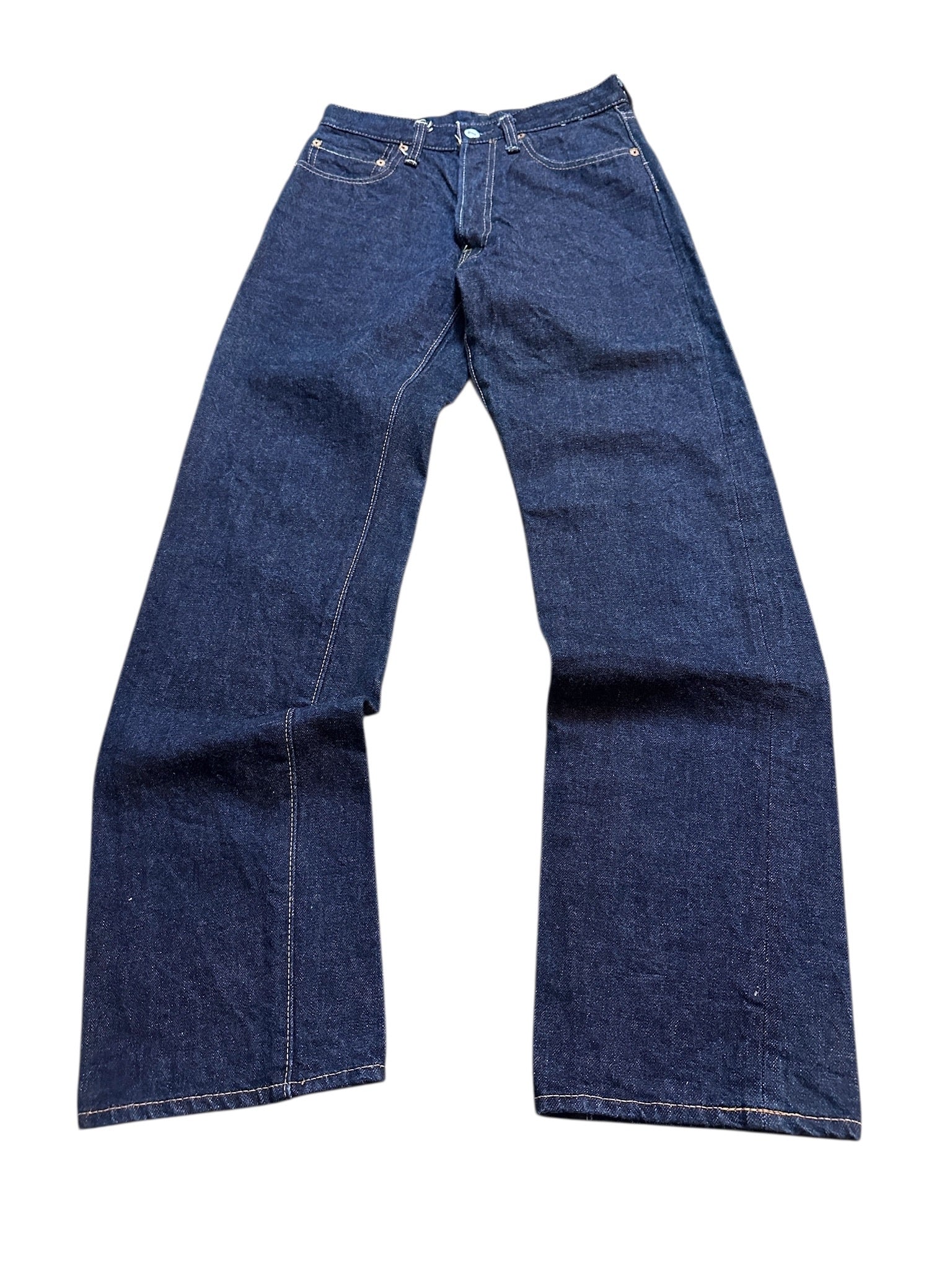 {{Denime Jeans Blau Vintage Raw Denim Japan Selvedge Japanese Denim W29}} vintage fashion.