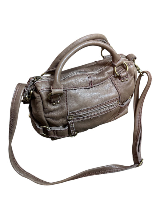 {{Beaure Designer Handtasche Leather Bag Braun Vintage Look Crossbody Schultertasche}} vintage fashion.