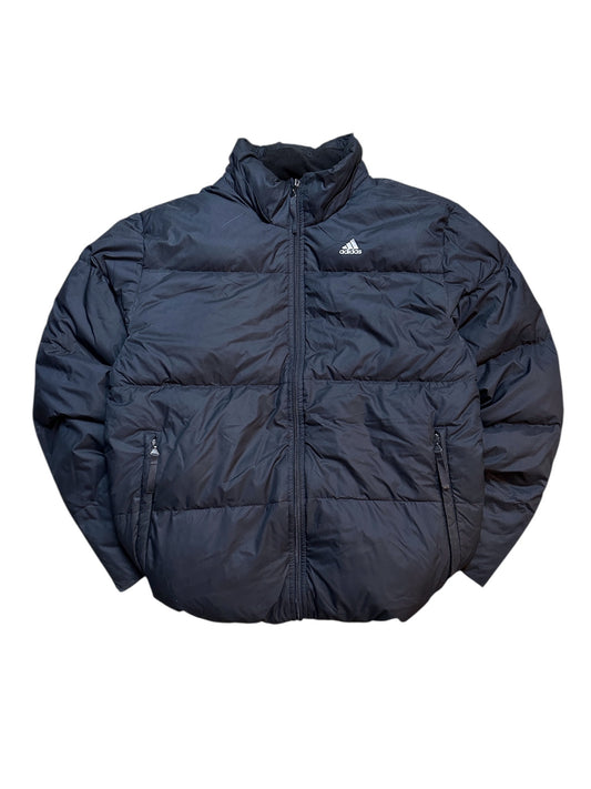 Adidas 90s Vintage Daunenjacke Puffer Jacke Winterjacke Schwarz M