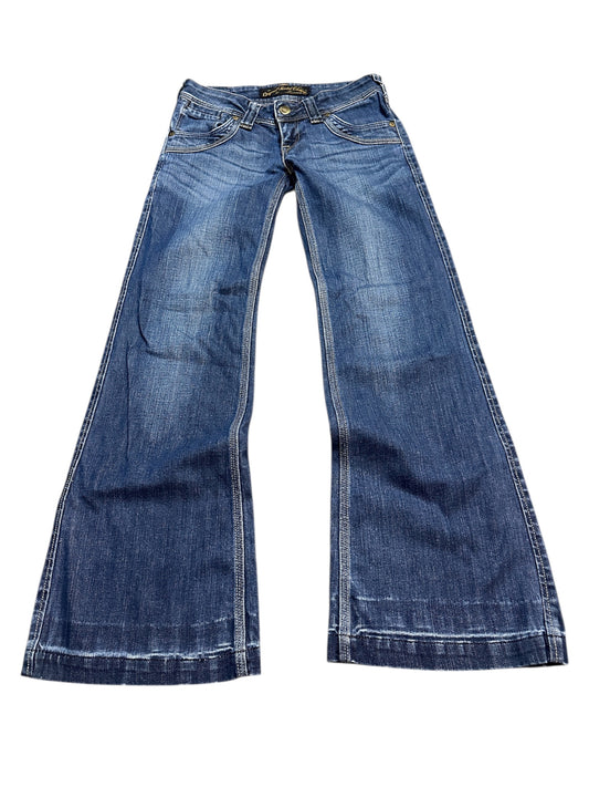 Levi's Lady Style Flared Low Waist Jeans Blau Y2K Größe 26