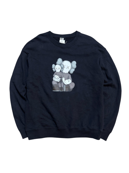 Uniqlo x KAWS Companion Sweatshirt Sweater Schwarz M (2019)